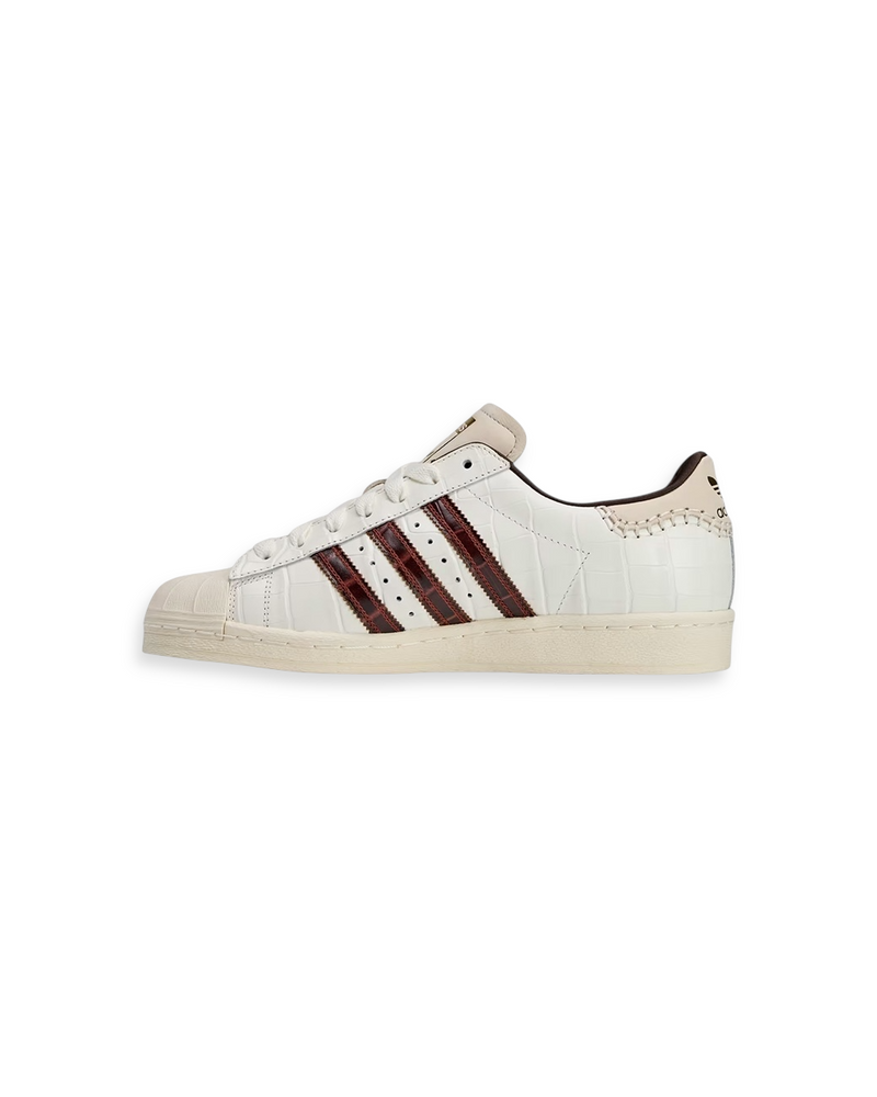 WALES BONNER / WB×ADIDAS ORIGINALS SUPERSTAR - Wonder White/Fox Brown/Wonder White (KH8797)