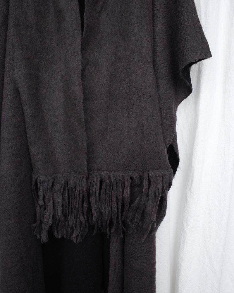 KIKO KOSTADINOV / TARR THROW - Black/Brown (KKAW25KN07-110)