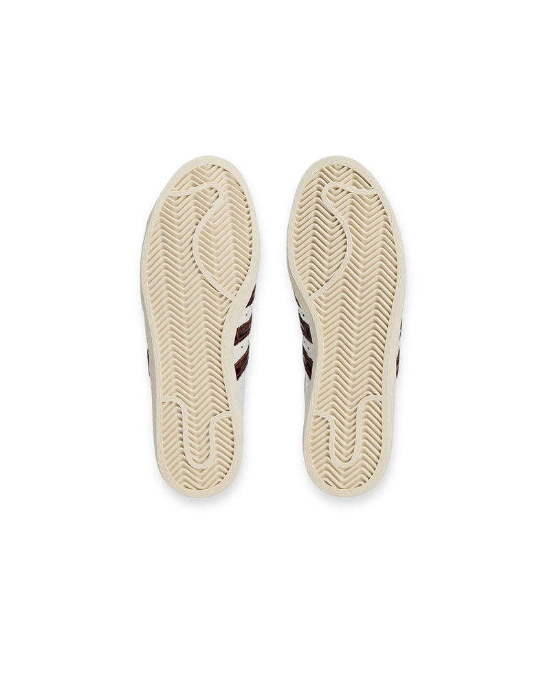 WALES BONNER / WB×ADIDAS ORIGINALS SUPERSTAR - Wonder White/Fox Brown/Wonder White (KH8797)