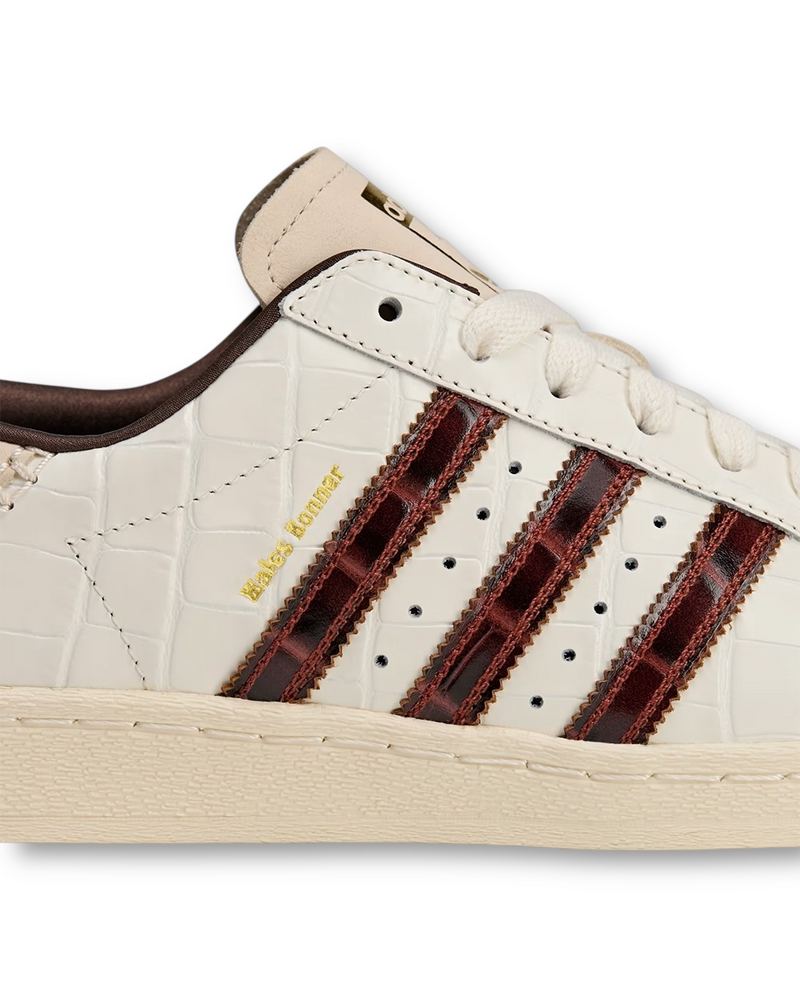 WALES BONNER / WB×ADIDAS ORIGINALS SUPERSTAR - Wonder White/Fox Brown/Wonder White (KH8797)