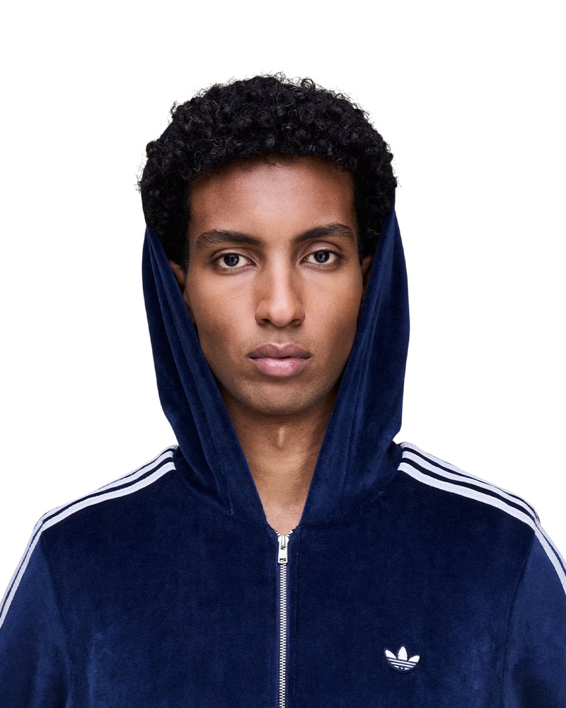 WALES BONNER / WB×ADIDAS ORIGINALS VELOUR TJ - Collegiate Navy (KG3624)