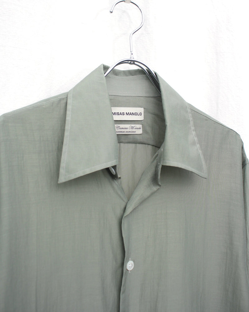 CAMISAS MANOLO / CAMISA SHIRT (26010201) Green – Mukta / Sal