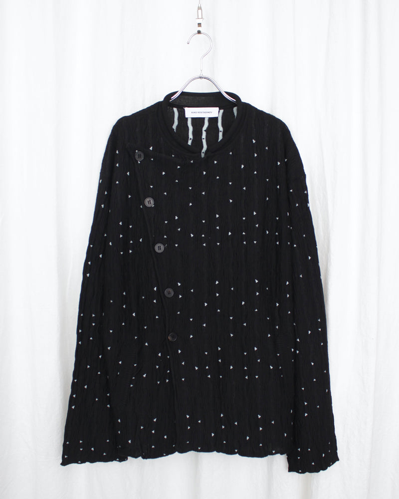 KIKO KOSTADINOV / RADAY KNITTED JACKET - Night Sky (KKAW25KN05-101)