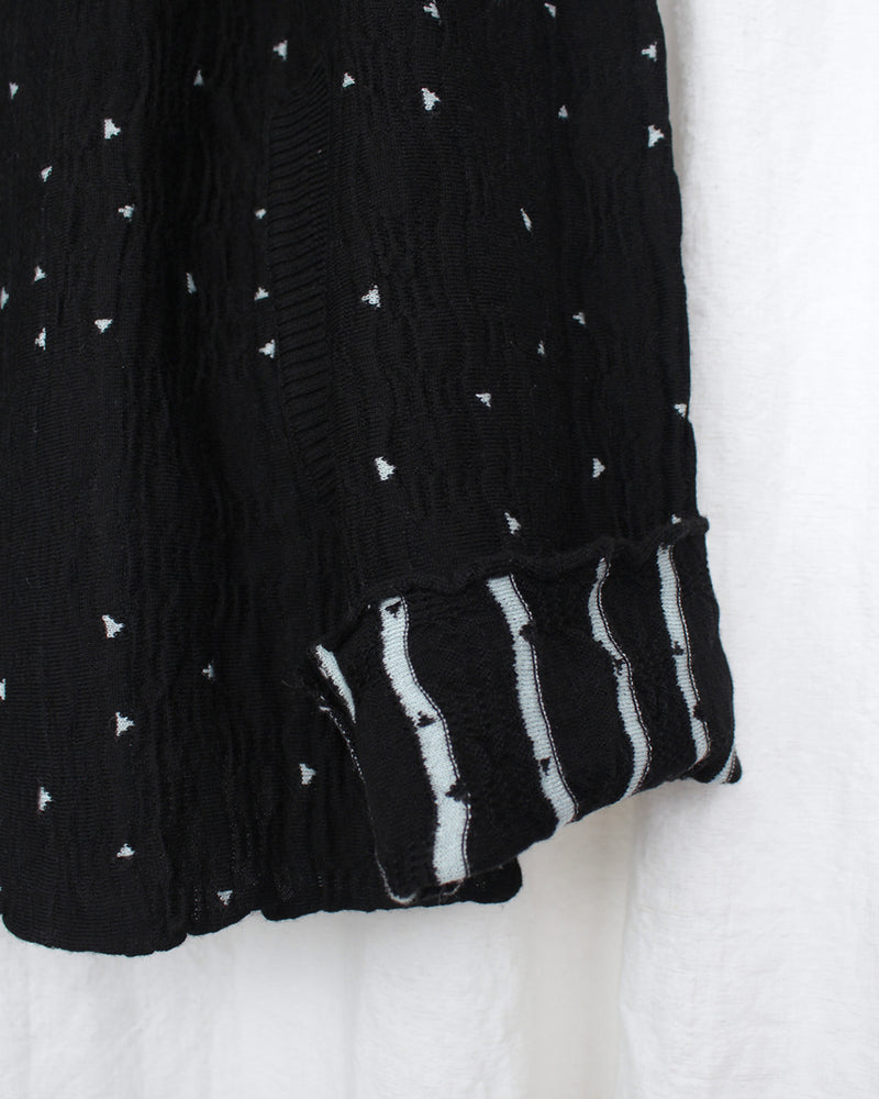 KIKO KOSTADINOV / RADAY KNITTED JACKET - Night Sky (KKAW25KN05-101)