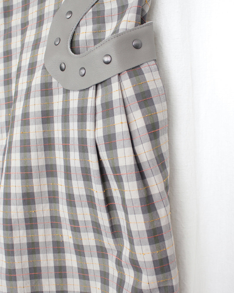 KIKO KOSTADINOV / FITZ TROUSER - Oyster Check/Taupe (KKAW25T02-6)