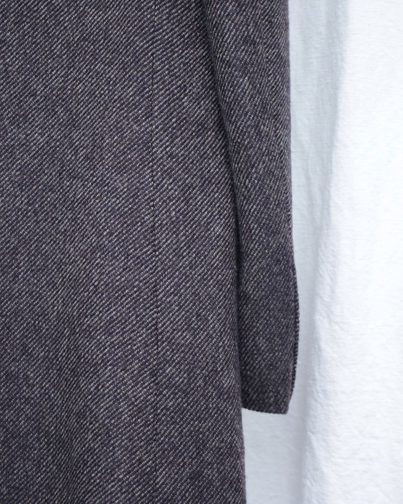 WALES BONNER / MAYFAIR COAT - Grey Melange (MA25CO09-WO02-903)