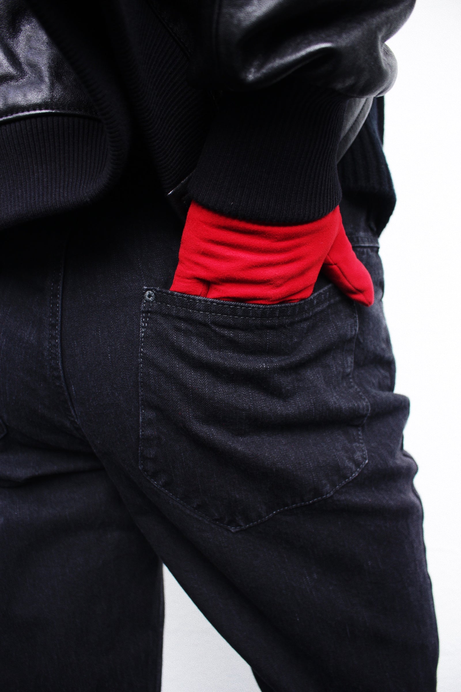 KOZABURO / LOOPER BOOT CUT JEANS (0718-P-004) Black – Mukta / Sal