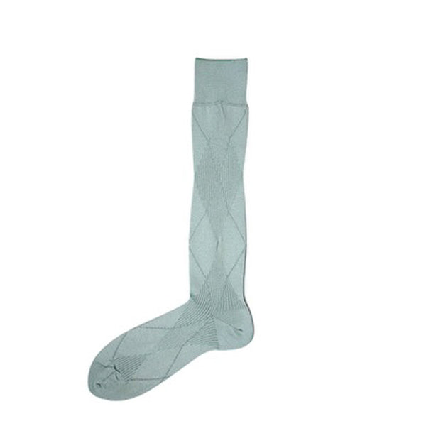 Mukta / Sal / "SMITH" ARGYLE SOCKS - Toothpaste (NOUTOMI-02)