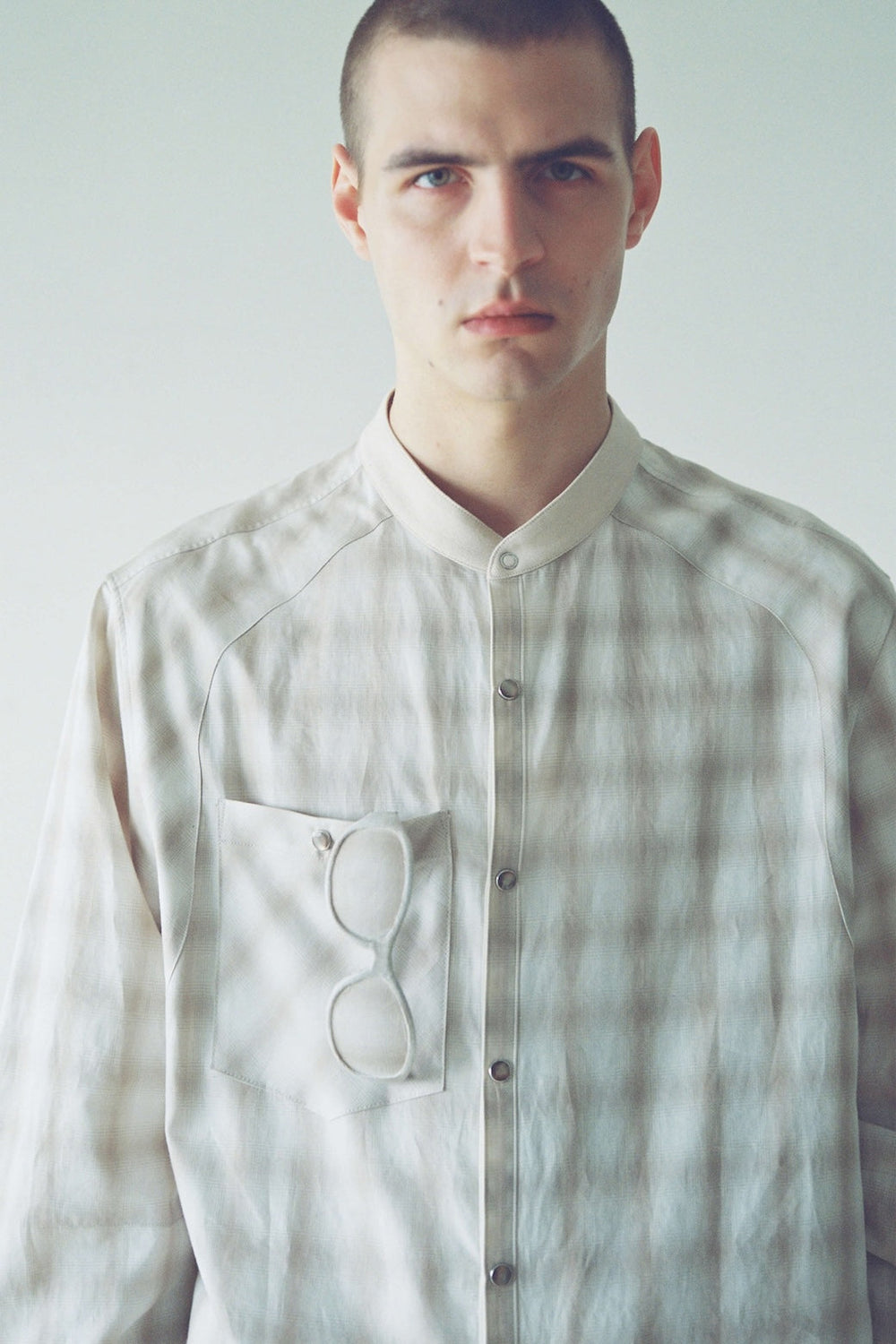 mister it. ミスターイット 通販 SHIRT (TOUTS-23AW) Cream Checked