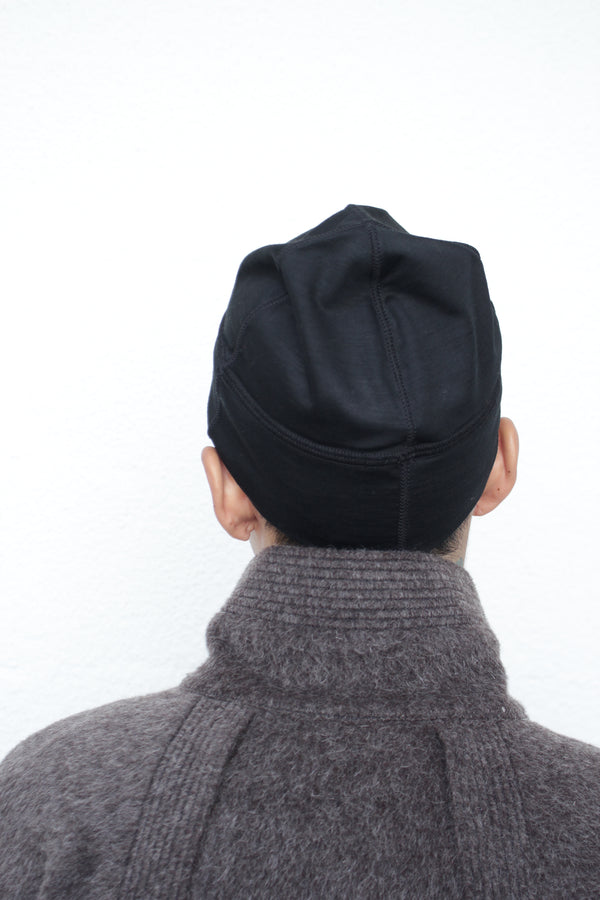 RIER / POLAR JERSEY BEANIE - Black (AXS34 JWV)