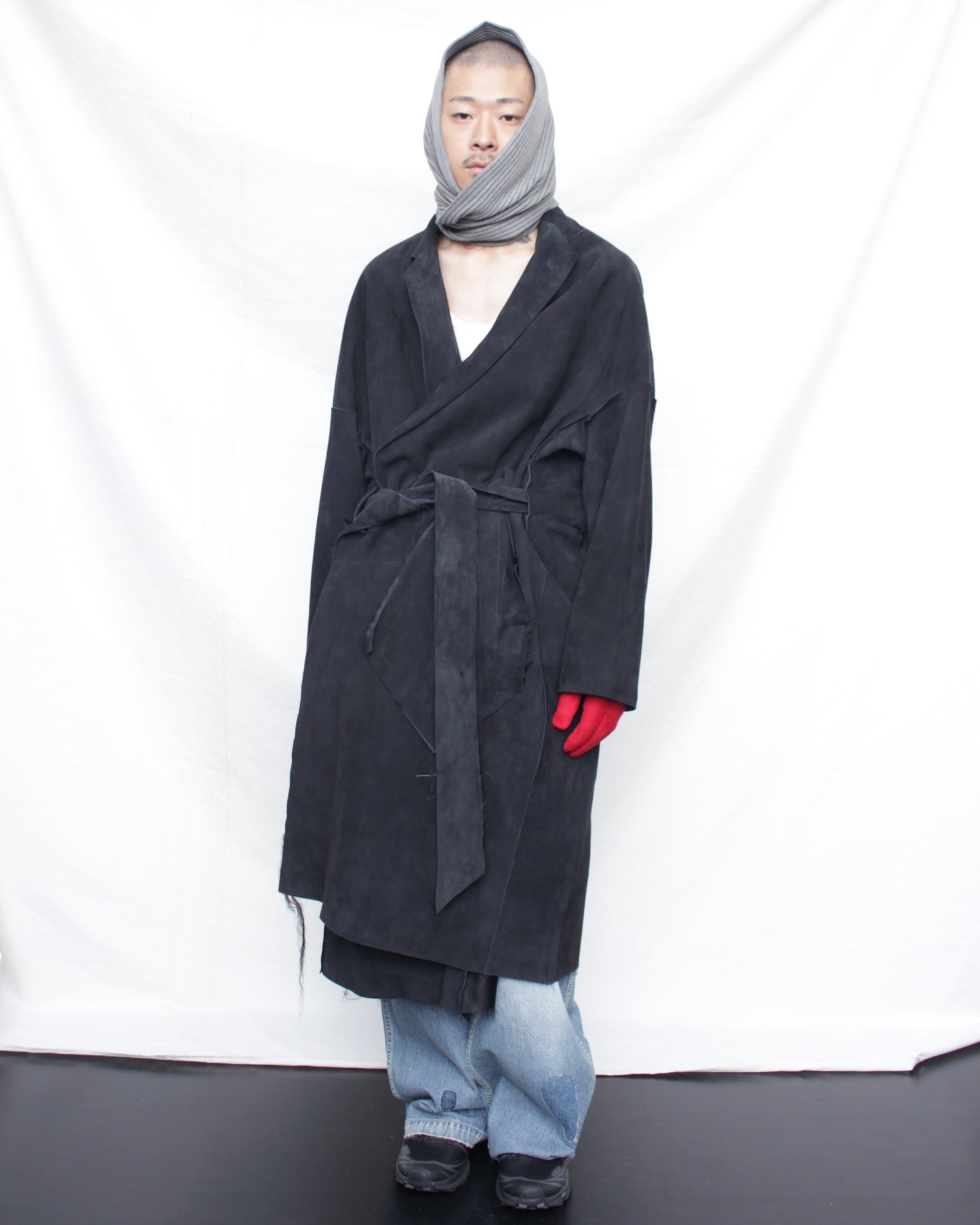 OMAR AFRIDI オマールアフリディ 通販 ARTICULATED KNITTED SCARF (OA