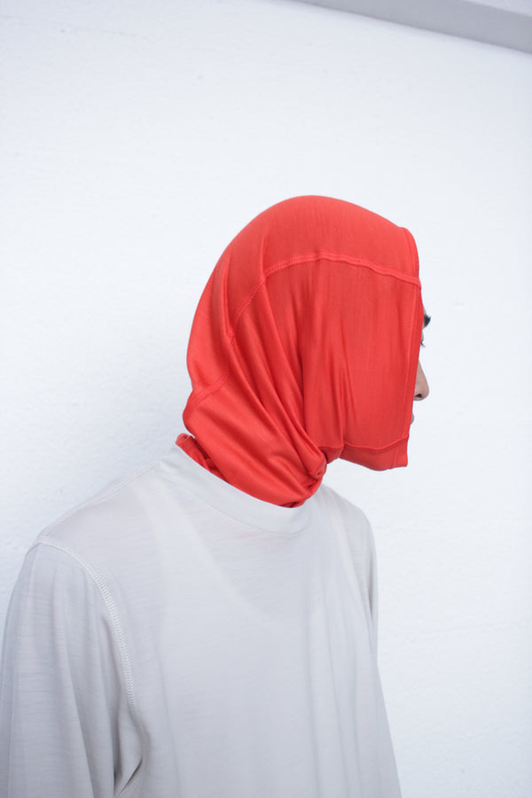RIER / POLAR JERSEY CACHE-COU - Orange (AXS33 JWV)