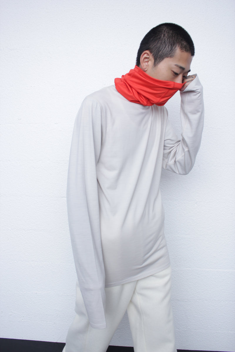 RIER / POLAR JERSEY CACHE-COU - Orange (AXS33 JWV)