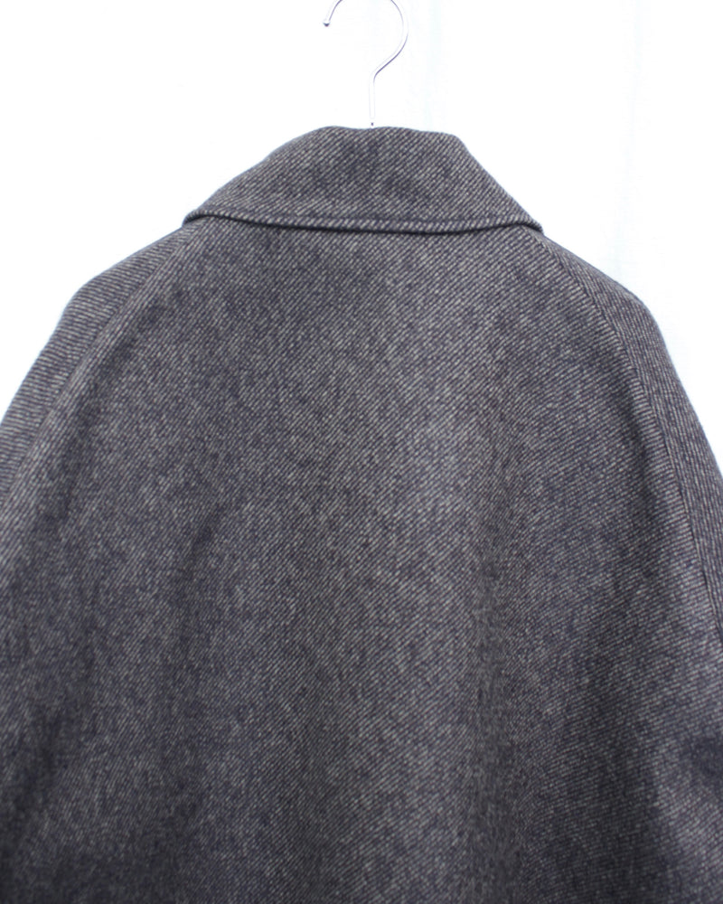 WALES BONNER / HOMECOMING VARSITY JACKET - Grey Melange (MA25JA13-WO02-903)