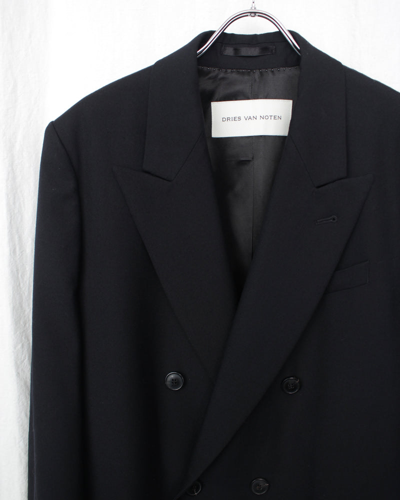 DRIES VAN NOTEN / RODGERS 2246 M.W.COAT - Black (252-020241-2246)