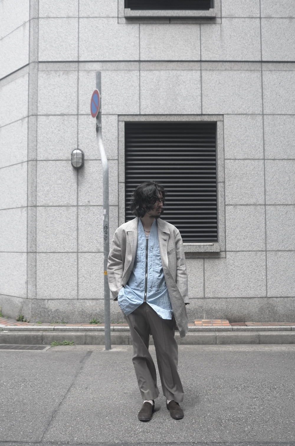 Omar Afridi オマールアフリディ EXCLUSIVE RIPSTOP WORK SHIRT (SS23