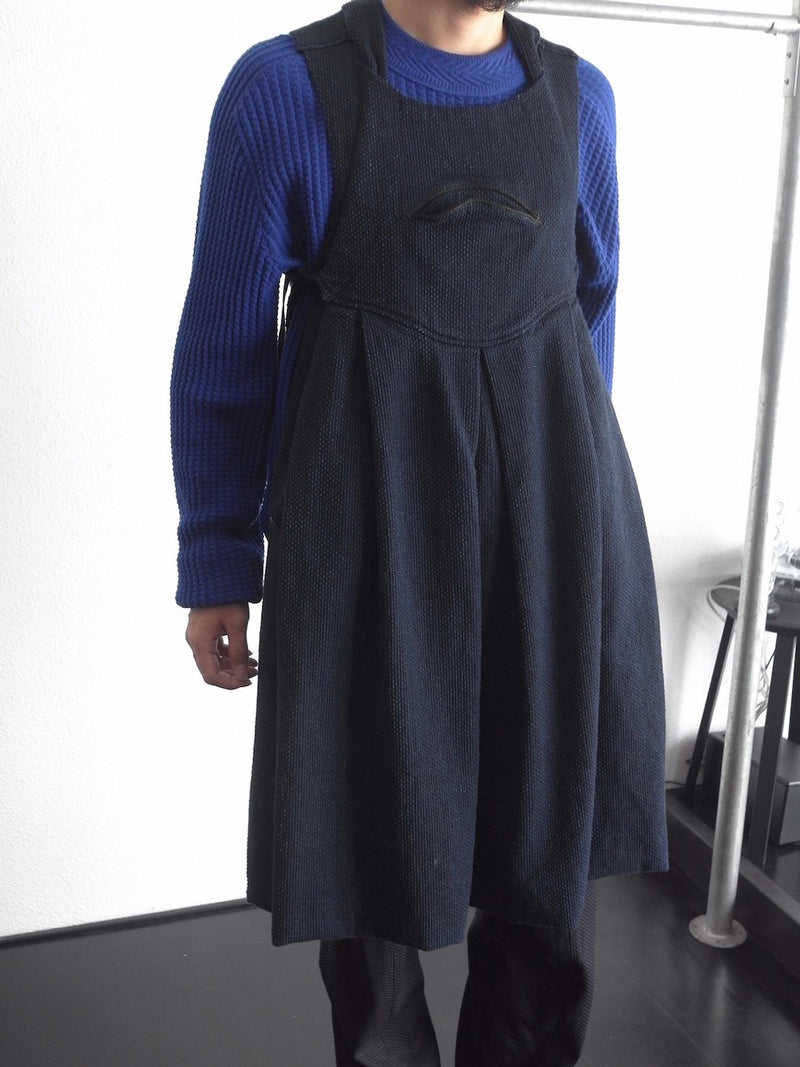 EXCLUSIVE SASHIKO APRON - SASHIKO (1813-X-002-LTD) Indigo