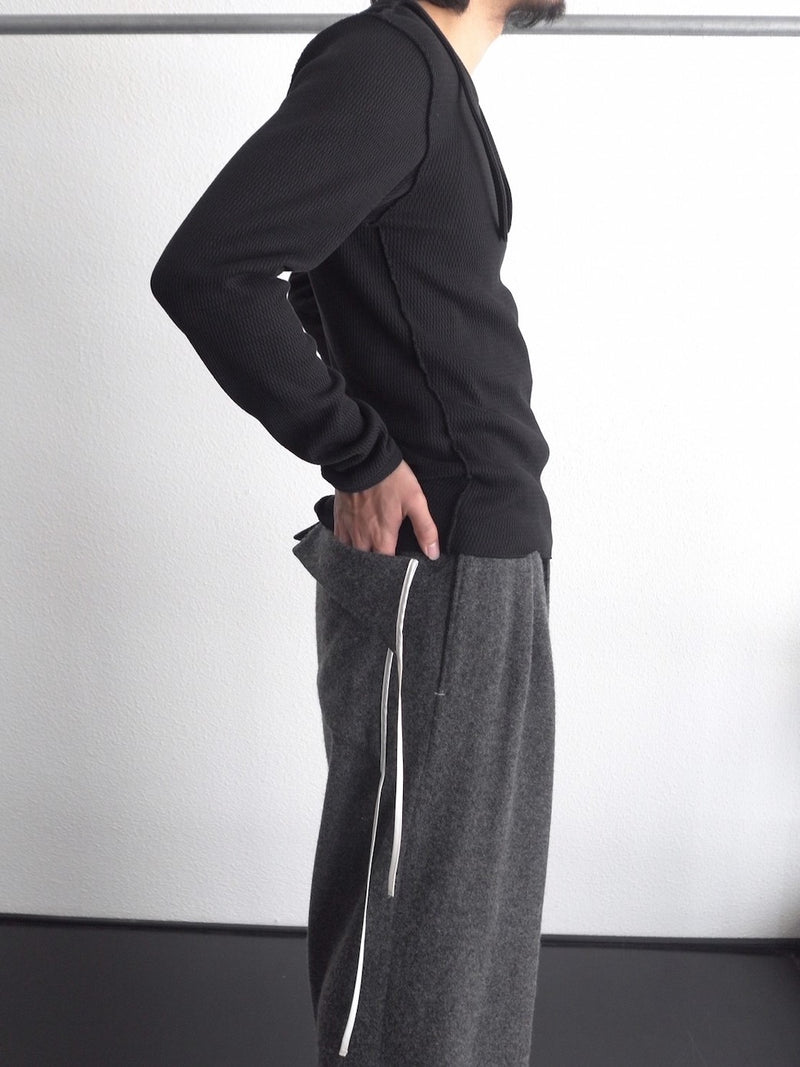 PIPING LONG THERMAL (SS-T03-610) Black