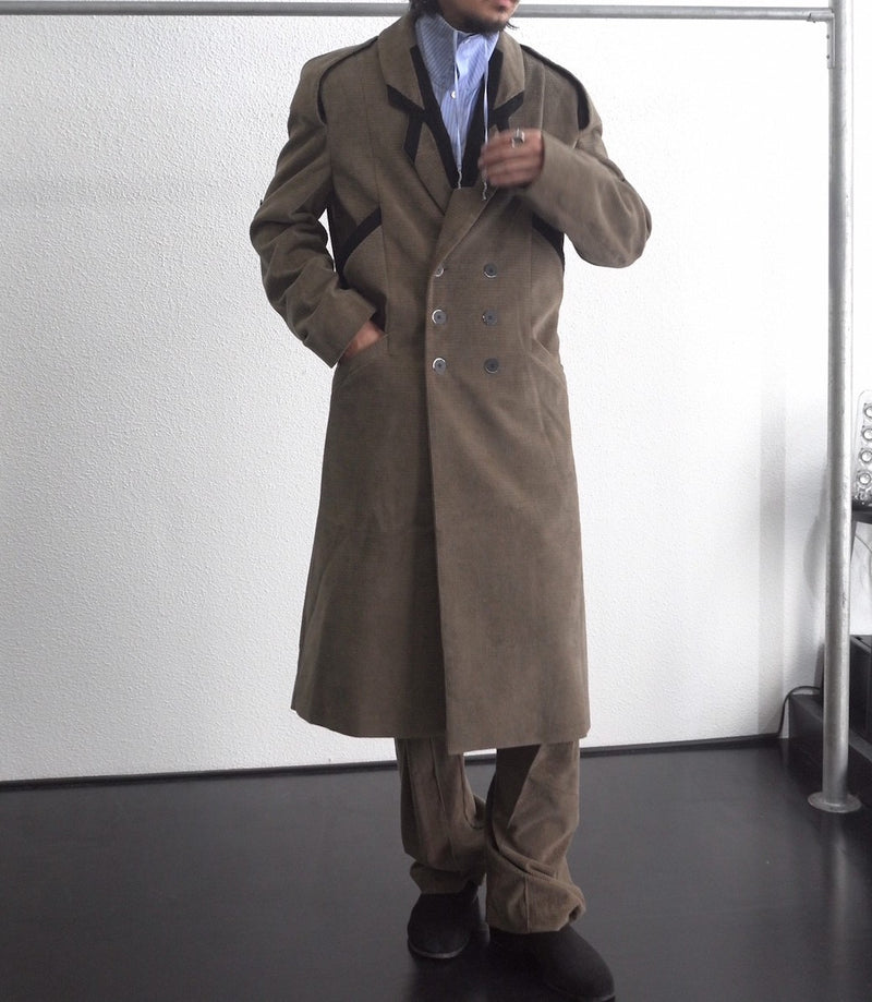 CRITIAS COAT (KKAW23C03-47) Lichen Green / Black