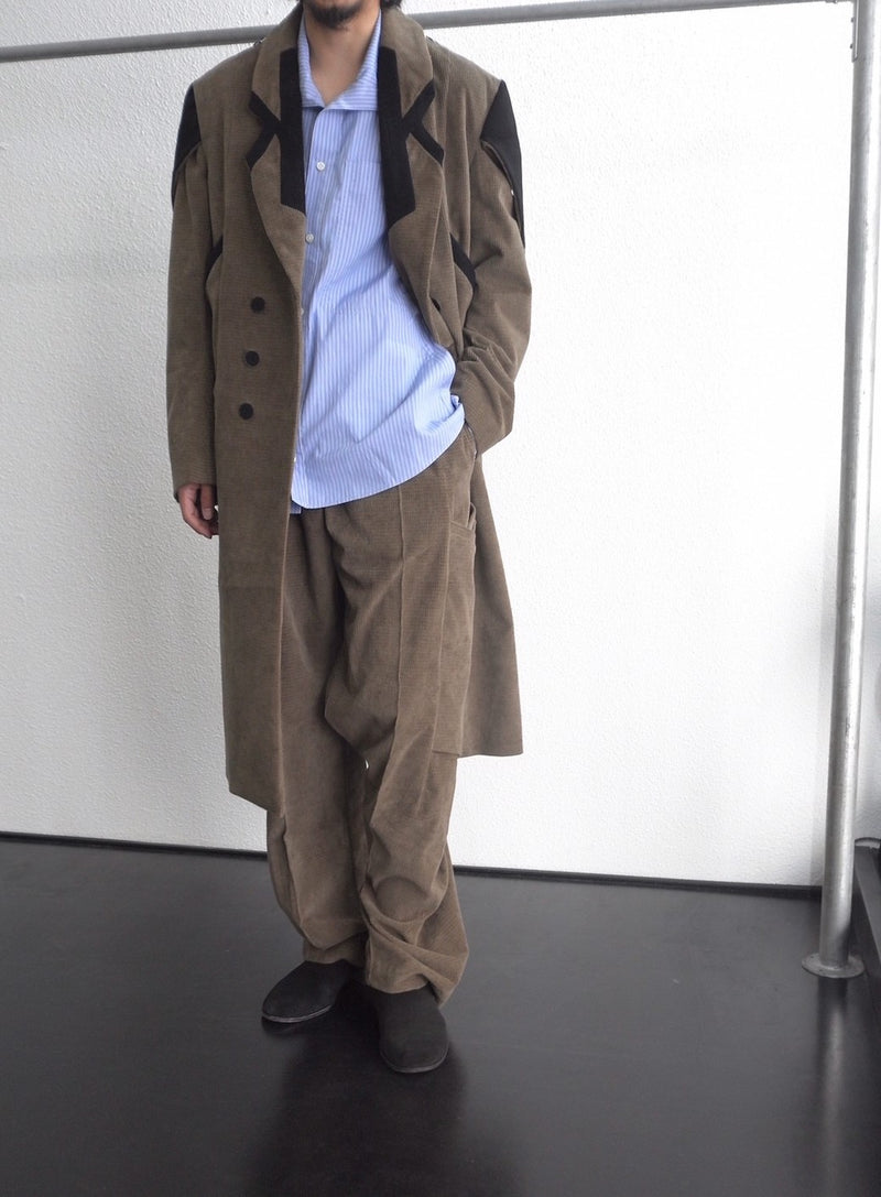CRITIAS COAT (KKAW23C03-47) Lichen Green / Black