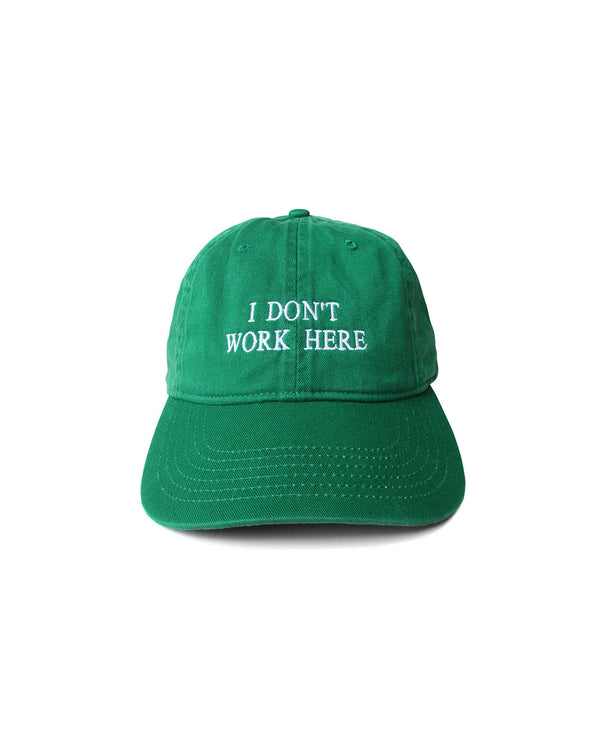 SORRY I DON'T WORK HERE CAP (IDEA_CAP05) Green