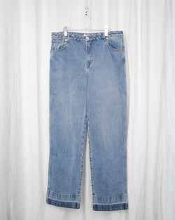 SATURN DENIM TROUSERS (WA24DE08-CO20-500) Light Blue