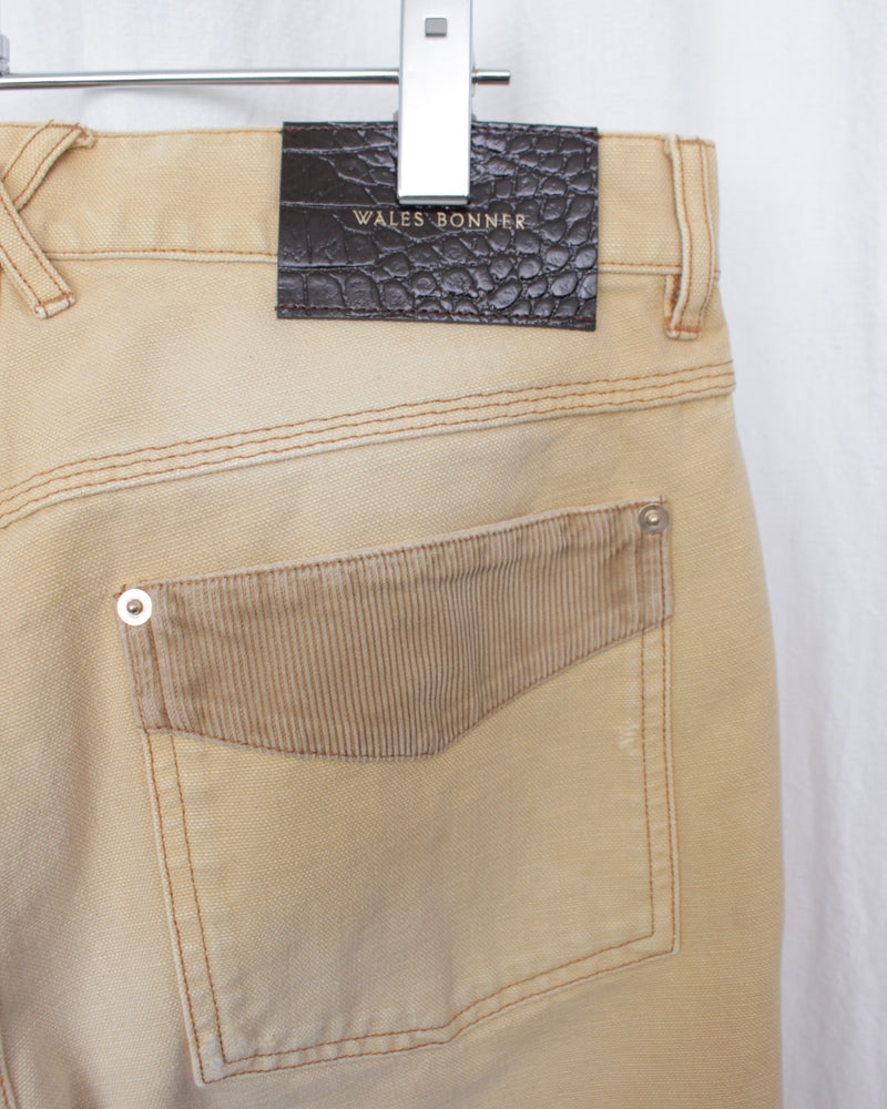 WALES BONNER / SIERRA TROUSER - Sand /
Brown (UA25DE12-CO01-800)