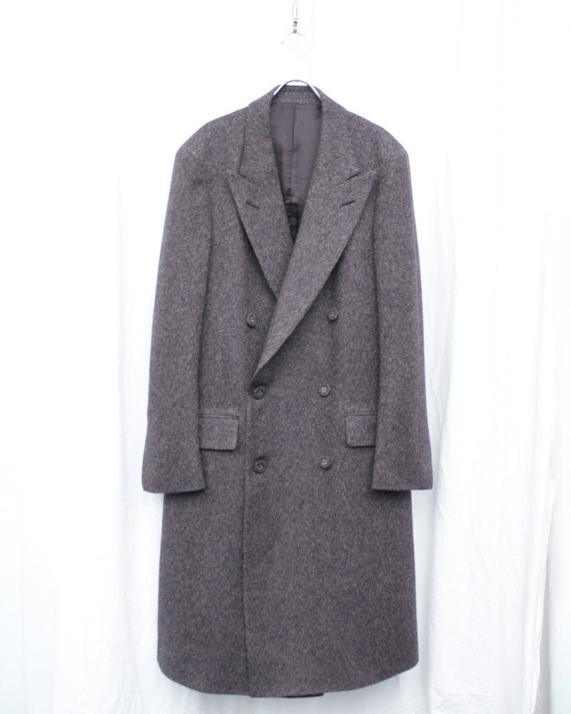 WALES BONNER / MAYFAIR COAT - Grey Melange (MA25CO09-WO02-903)