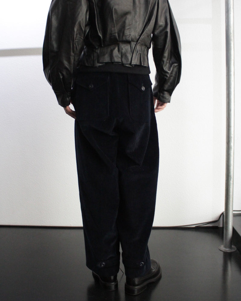 << Re: >> CHINATI TROUSERS (OA-AW22-TRS-103-01) Midnight Navy