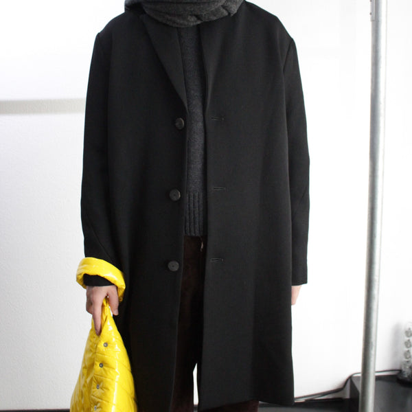 Omar Afridi / TWISTED SLEEVE CHESTER COAT (OA-AW20-CT-103-01