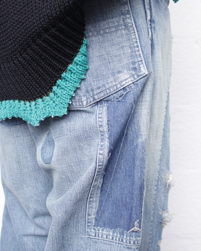 ensou.エンソウ Scar tissue painter jeans デニム ensou.