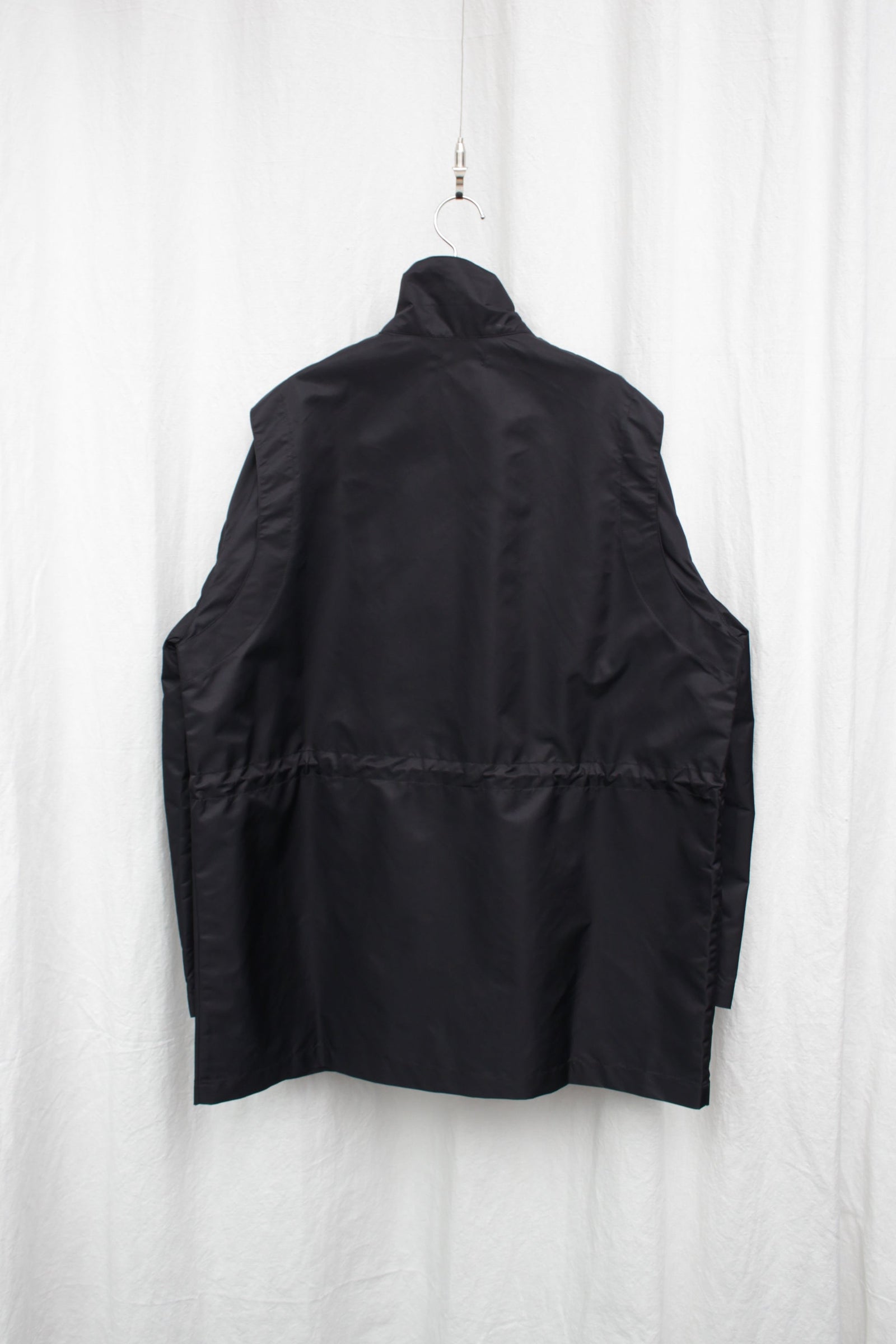 I SHII / CLUBMAN SAFARI JACKET - Black (i SHII-16) – Mukta / Sal
