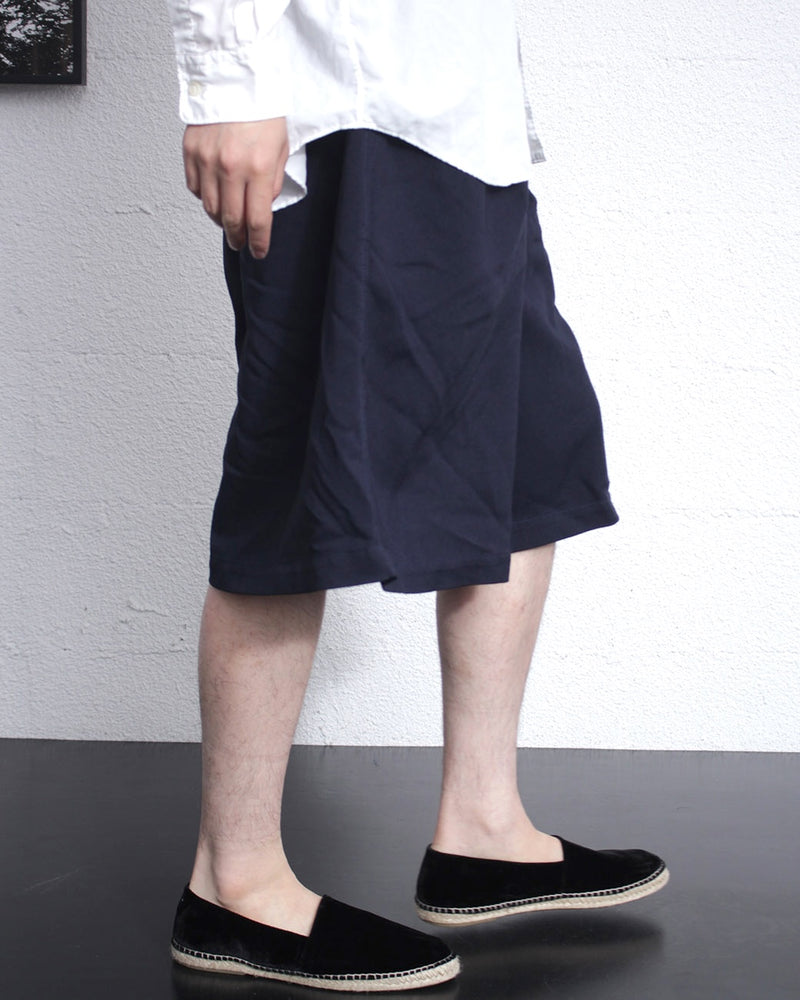 COMME DES GARÇONS SHIRT / POLYESTER POPLIN GARMENT TREATED SHORTS