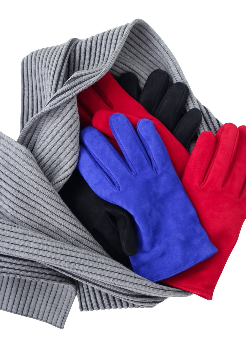 OMAR AFRIDI / ARTICULATED KNITTED SCARF - L.Grey (OA-AW25-ACC-105-04)