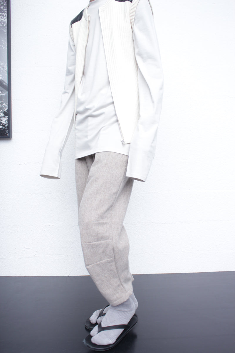 RIER / POLAR JERSEY ROUNDNECK - Talc (TSH16 JWV)
