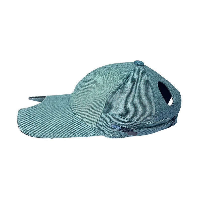 1 HOLE CAP (BH01) Dyed Indigo