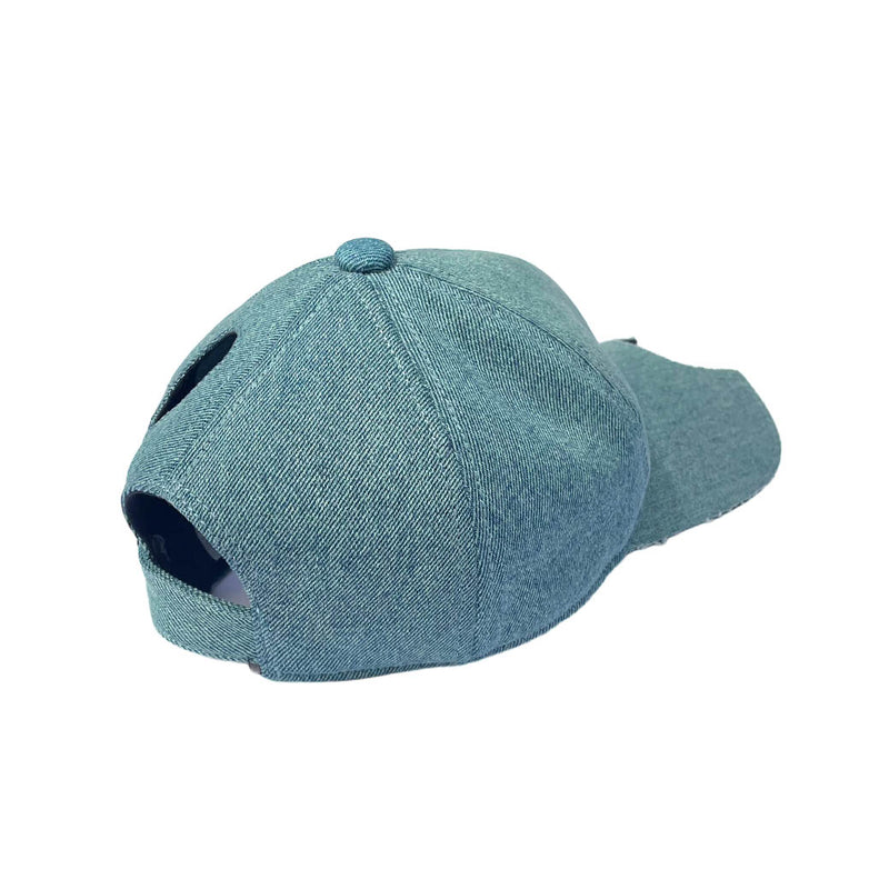 1 HOLE CAP (BH01) Dyed Indigo