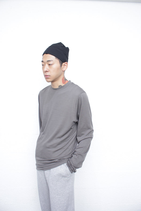 RIER / POLAR JERSEY ROUNDNECK - Camoscio (TSH16 JWV)