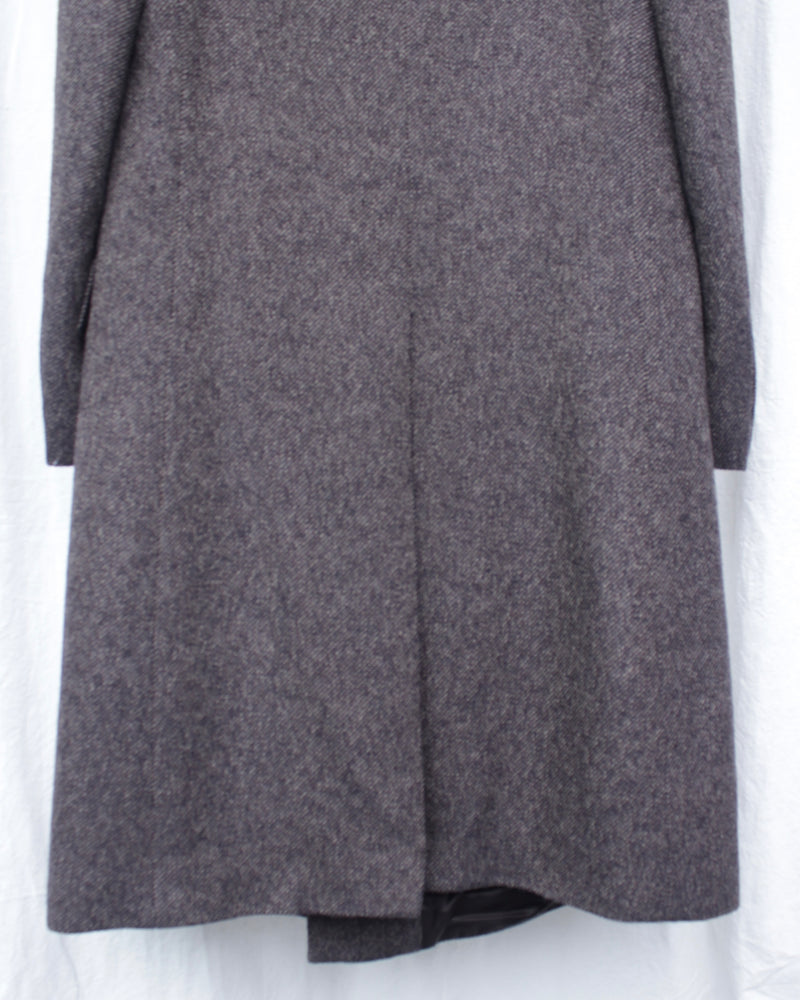 WALES BONNER / MAYFAIR COAT - Grey Melange (MA25CO09-WO02-903)