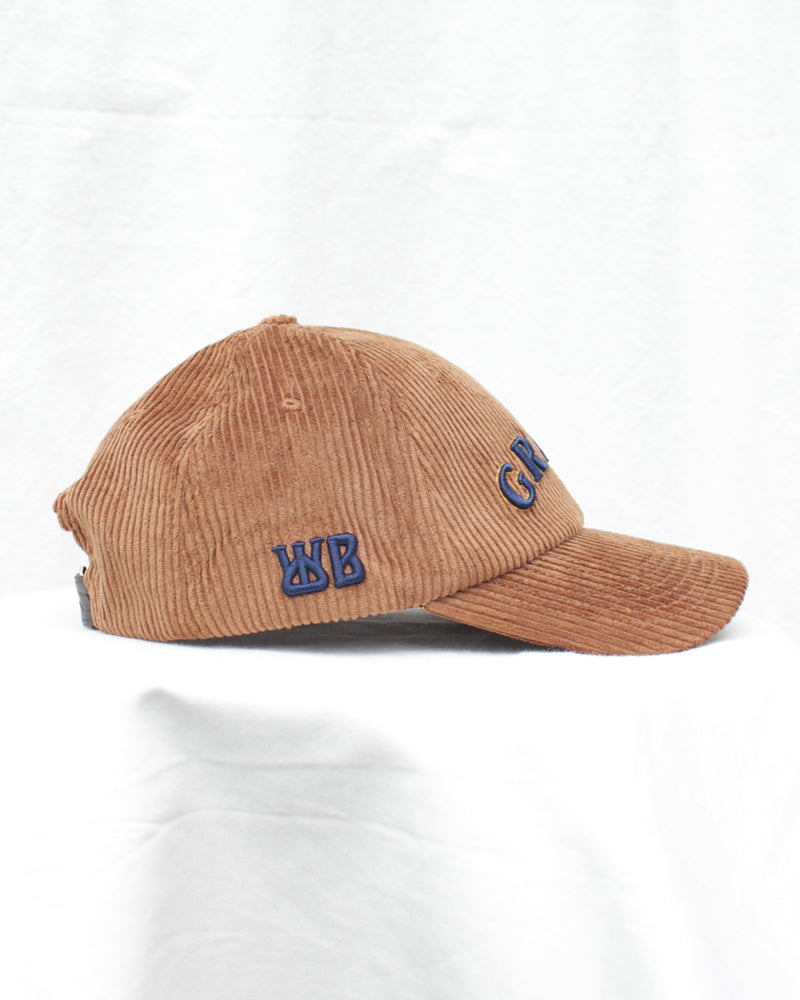 WALES BONNER / GRACE CORDUROY CAP - Beige (UA25HA08-CO09-801)
