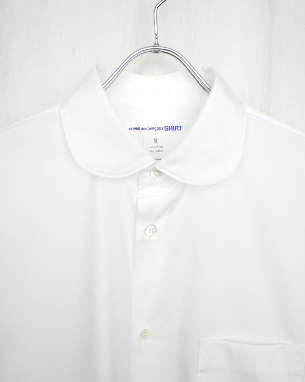 COMME DES GARÇONS SHIRT / NARROW CLASSIC ROUND COLLAR (FZ-B223-051