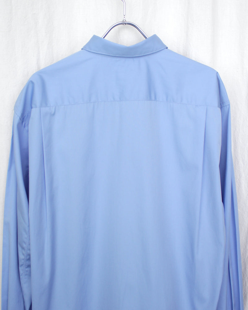 COMME DES GARÇONS SHIRT / COTTON POPLIN PLAIN SHIRT NARROW CLASSIC - Sky