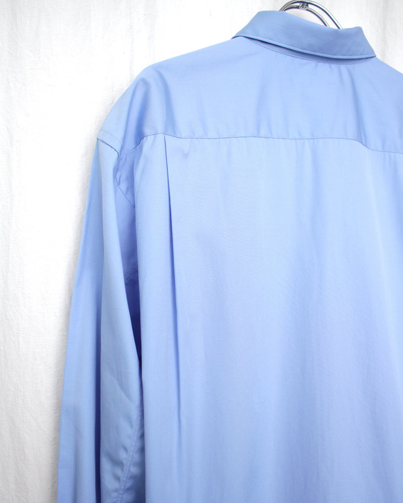 COMME DES GARÇONS SHIRT / COTTON POPLIN PLAIN SHIRT NARROW CLASSIC - Sky
