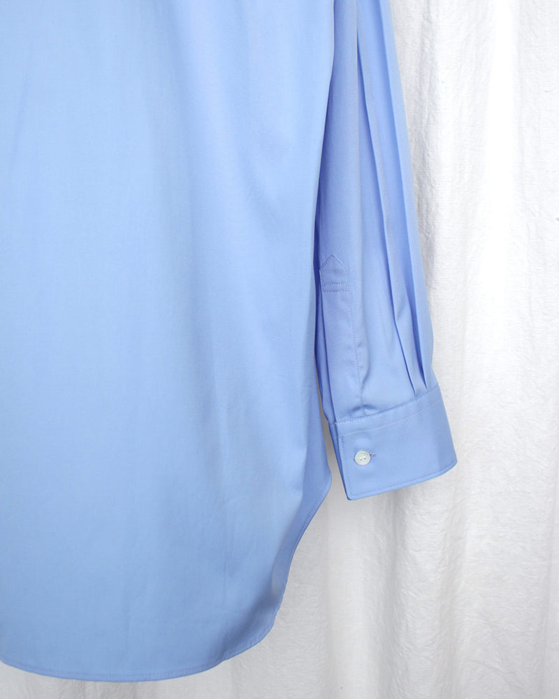COMME DES GARÇONS SHIRT / COTTON POPLIN PLAIN SHIRT NARROW CLASSIC - Sky