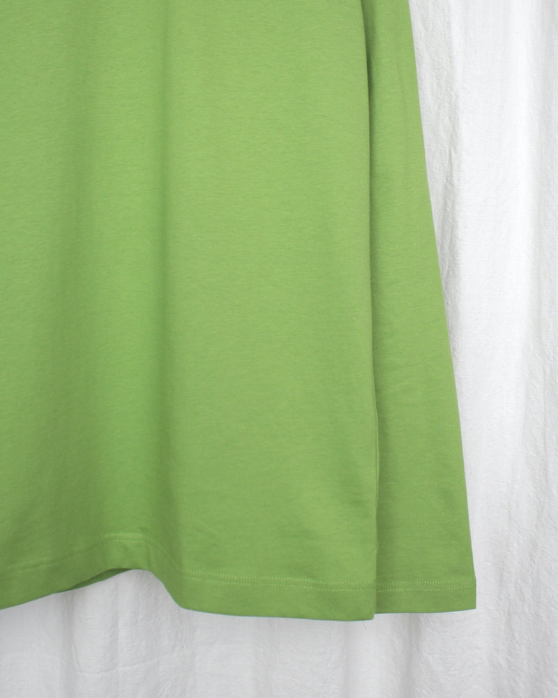 COMME DES GARÇONS SHIRT / L/S TEE BACK SMALL LOGO - Green (FP-T005-051)