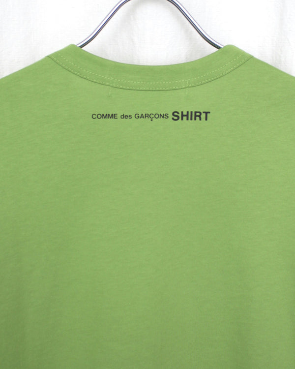 COMME DES GARÇONS SHIRT / L/S TEE BACK SMALL LOGO - Green (FP-T005-051)
