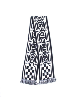 COMME DES GARÇONS SHIRT / KNITTED SCARVES (FR-K401-051) Black