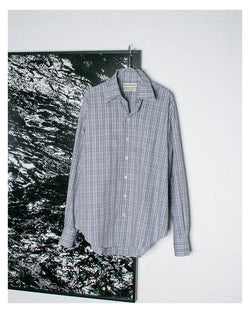 CAMISAS MANOLO / BLUE / WHITE MULTI CHECK NORMAL SHIRT - Blue / White (25020604)