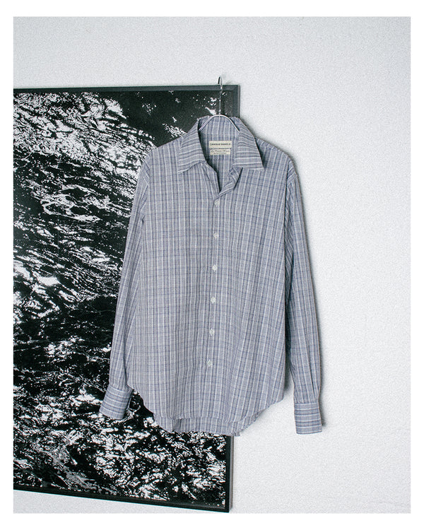 CAMISAS MANOLO / BLUE / WHITE MULTI CHECK NORMAL SHIRT - Blue / White (25020604)