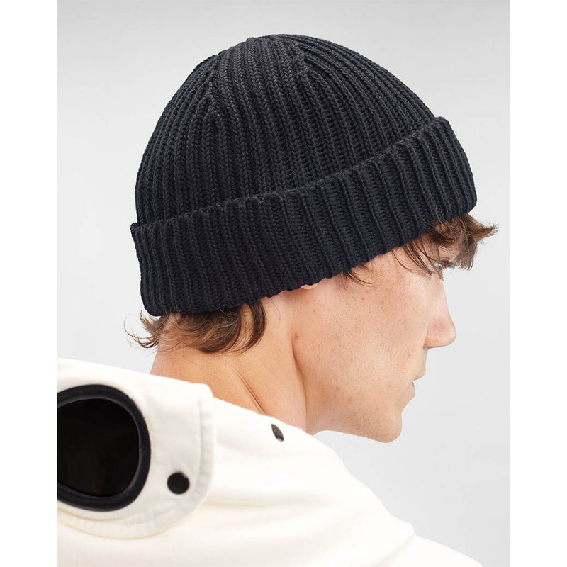 EXTRAFINE MERINO WOOL LENS BEANIE (15CMAC272A-005509A) Total Eclipse